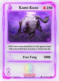 Kami-Kuzu - Spellbound Wings [1st Edition] - Akora TCG card
