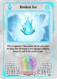Broken Ice - Spellbound Wings [1st Edition] - Akora TCG card
