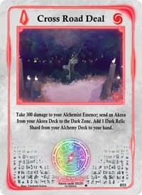 Cross Road Deal - Spellbound Wings [1st Edition] - Akora TCG card