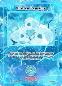 Frozen Remains - Warped Crusaders [1st Edition] - Akora TCG card