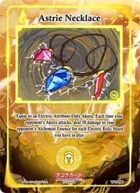 Astrie Necklace - Warped Crusaders [1st Edition] - Akora TCG card
