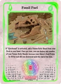 Fossil Fuel - Spellbound Wings [1st Edition] - Akora TCG card