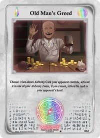 Old Man's Greed - Spellbound Wings [1st Edition] - Akora TCG card