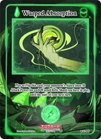 Warped Absorption - Warped Crusaders [1st Edition] - Akora TCG card