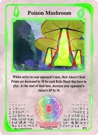 Poison Mushroom - Spellbound Wings [1st Edition] - Akora TCG card