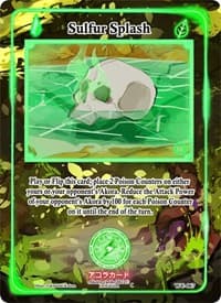 Sulfur Splash - Warped Crusaders [1st Edition] - Akora TCG card