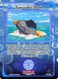 Furo's Sea Horn - Warped Crusaders [1st Edition] - Akora TCG card