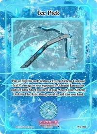 Ice Pick - Warped Crusaders [1st Edition] - Akora TCG card