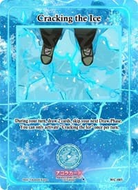 Cracking the Ice - Warped Crusaders [1st Edition] - Akora TCG card