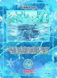 Under Ice - Warped Crusaders [1st Edition] - Akora TCG card
