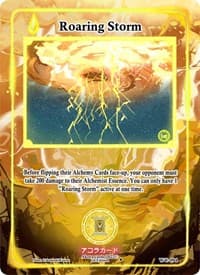 Roaring Storm - Warped Crusaders [1st Edition] - Akora TCG card