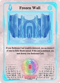 Frozen Wall - Spellbound Wings [1st Edition] - Akora TCG card
