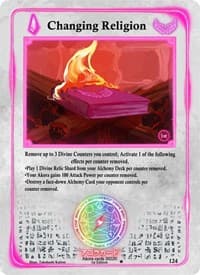 Changing Religion - Spellbound Wings [1st Edition] - Akora TCG card