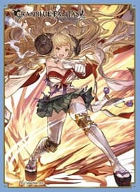 Chara Sleeve Collection Matte Series No.MT1566: Granblue Fantasy Anila (65-Pack) - Movic Imported Card Sleeves - Card Sleeves card