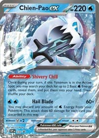 Chien-Pao ex - 030 - SV: Scarlet & Violet Promo Cards - Pokemon card