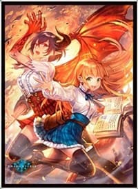 Chara Sleeve Collection Matte Series No.MT1575: Shadowverse Anne & Grea, Royal Duo (65-Pack) - Movic Imported Card Sleeves - Card Sleeves card