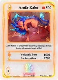 Arufa-Kabu - Spellbound Wings [1st Edition] - Akora TCG card