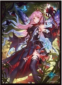 Chara Sleeve Collection Matte Series No.MT1582: Shadowverse Nobilis, Sable-Lily Queen (65-Pack) - Movic Imported Card Sleeves - Card Sleeves card