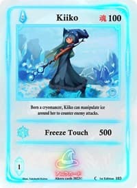 Kiiko - Spellbound Wings [1st Edition] - Akora TCG card