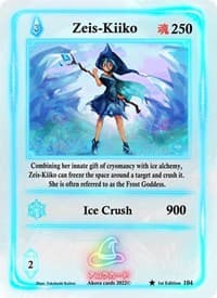 Zeis-Kiiko - Spellbound Wings [1st Edition] - Akora TCG card