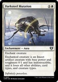 Darksteel Mutation - Commander Masters - Magic: The Gathering card
