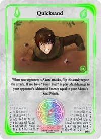 Quicksand - Spellbound Wings [1st Edition] - Akora TCG card