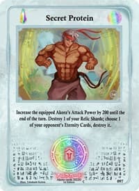 Secret Protein - Spellbound Wings [1st Edition] - Akora TCG card
