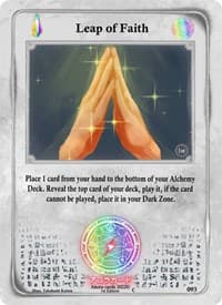Leap of Faith - Spellbound Wings [1st Edition] - Akora TCG card