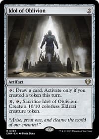 Idol of Oblivion - Commander Masters - Magic: The Gathering card
