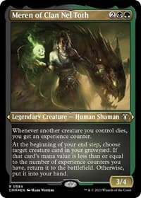 Meren of Clan Nel Toth (Foil Etched) - Commander Masters - Magic: The Gathering card