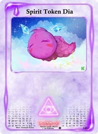 Spirit Token Dia - Spellbound Wings [Kickstarter Edition] - Akora TCG card