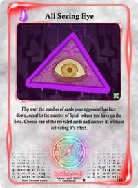 All-Seeing Eye - Spellbound Wings [Kickstarter Edition] - Akora TCG card