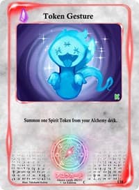 Token Gesture - Spellbound Wings [Kickstarter Edition] - Akora TCG card