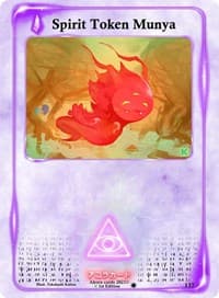 Spirit Token Munya - Spellbound Wings [Kickstarter Edition] - Akora TCG card