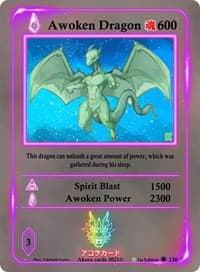 Awoken Dragon - Spellbound Wings [Kickstarter Edition] - Akora TCG card
