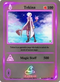 Tekina - Spellbound Wings [Kickstarter Edition] - Akora TCG card