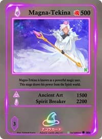 Magna-Tekina - Spellbound Wings [Kickstarter Edition] - Akora TCG card