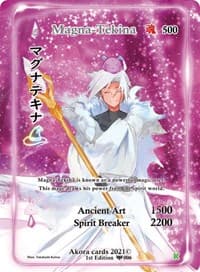 Magna-Tekina (Full Art) - Spellbound Wings [Kickstarter Edition] - Akora TCG card