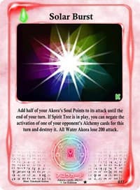 Solar Burst - Spellbound Wings [Kickstarter Edition] - Akora TCG card