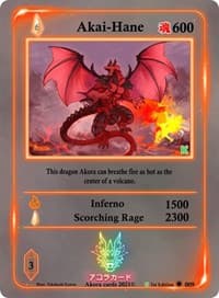 Akai-Hane - Spellbound Wings [Kickstarter Edition] - Akora TCG card