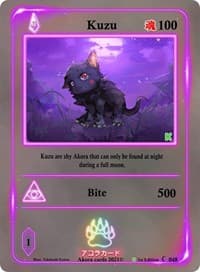 Kuzu - Spellbound Wings [Kickstarter Edition] - Akora TCG card