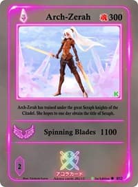 Arch-Zerah - Spellbound Wings [Kickstarter Edition] - Akora TCG card