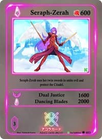 Seraph-Zerah - Spellbound Wings [Kickstarter Edition] - Akora TCG card