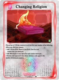 Changing Religion - Spellbound Wings [Kickstarter Edition] - Akora TCG card