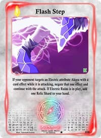 Flash Step - Spellbound Wings [Kickstarter Edition] - Akora TCG card