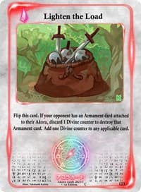 Lighten the Load - Spellbound Wings [Kickstarter Edition] - Akora TCG card