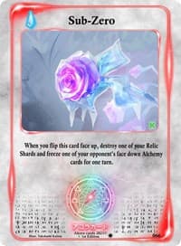 Sub-Zero - Spellbound Wings [Kickstarter Edition] - Akora TCG card