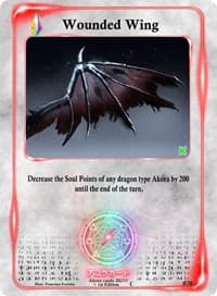 Wounded Wing - Spellbound Wings [Kickstarter Edition] - Akora TCG card