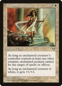 Favorable Destiny - Mirage - Magic: The Gathering card