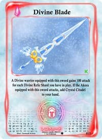 Divine Blade - Spellbound Wings [Kickstarter Edition] - Akora TCG card